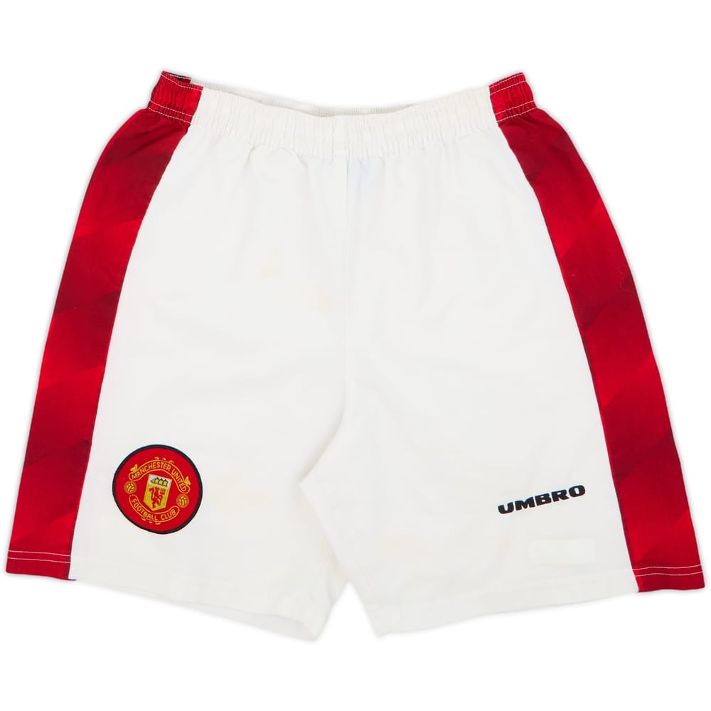 1996-98 Manchester United Home Shorts - 6/10 - (S)