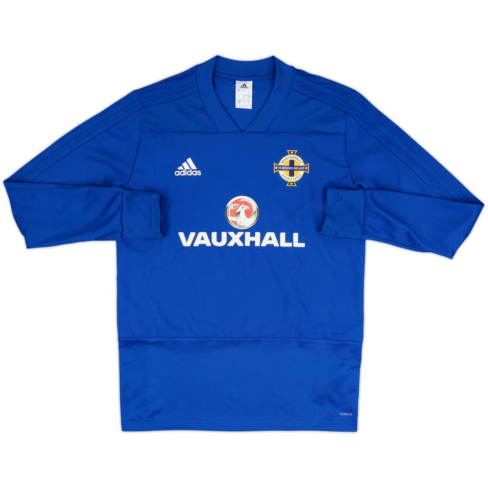 2017-18 Northern Ireland adidas Drill Top - 8/10 - (M)