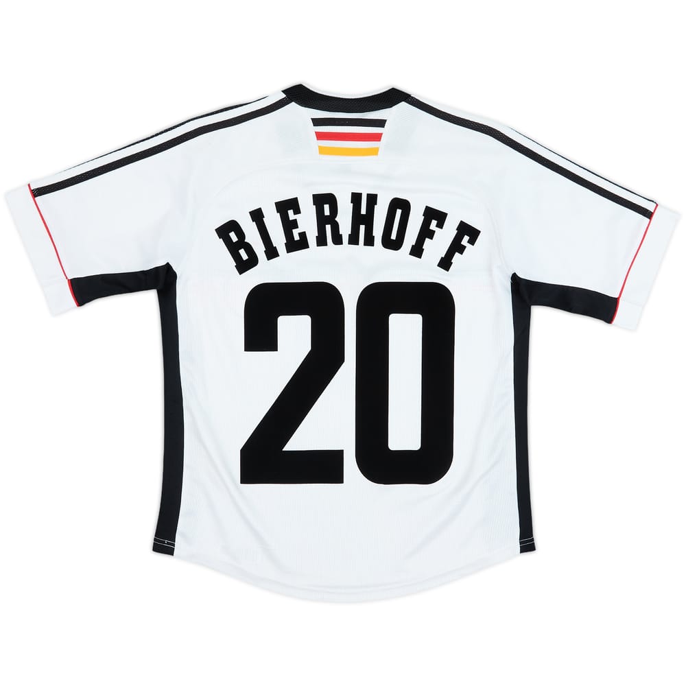 1998-00 Germany Home Shirt Bierhoff #20 - 8/10 - (Y)