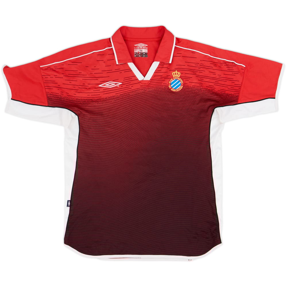 2002-04 Espanyol Away Shirt - 7/10 - (L.Boys)