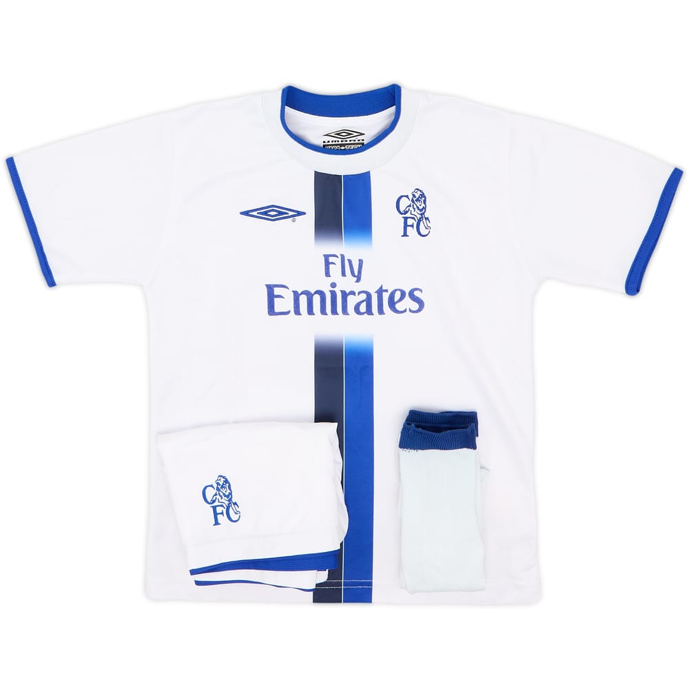 2003-05 Chelsea Away Full Kit - 8/10 - (S.Boys)