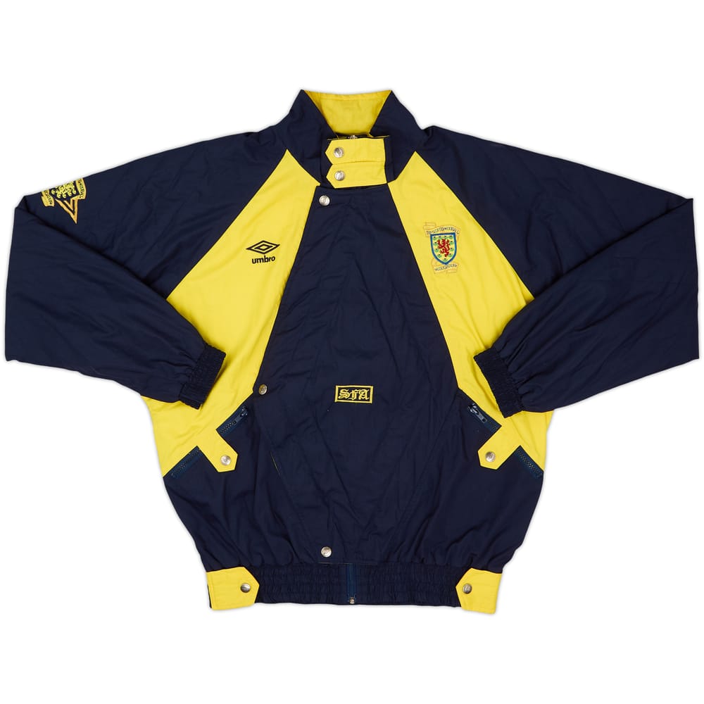 1990-92 Scotland Umbro Track Jacket - 8/10 - (M)