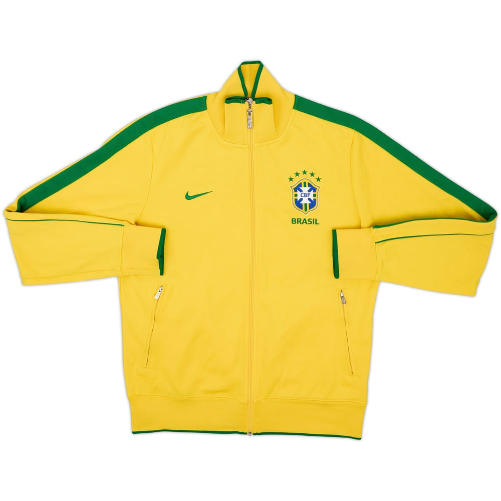 2011-12 Brazil Nike N98 Track Jacket - 8/10 - (M)