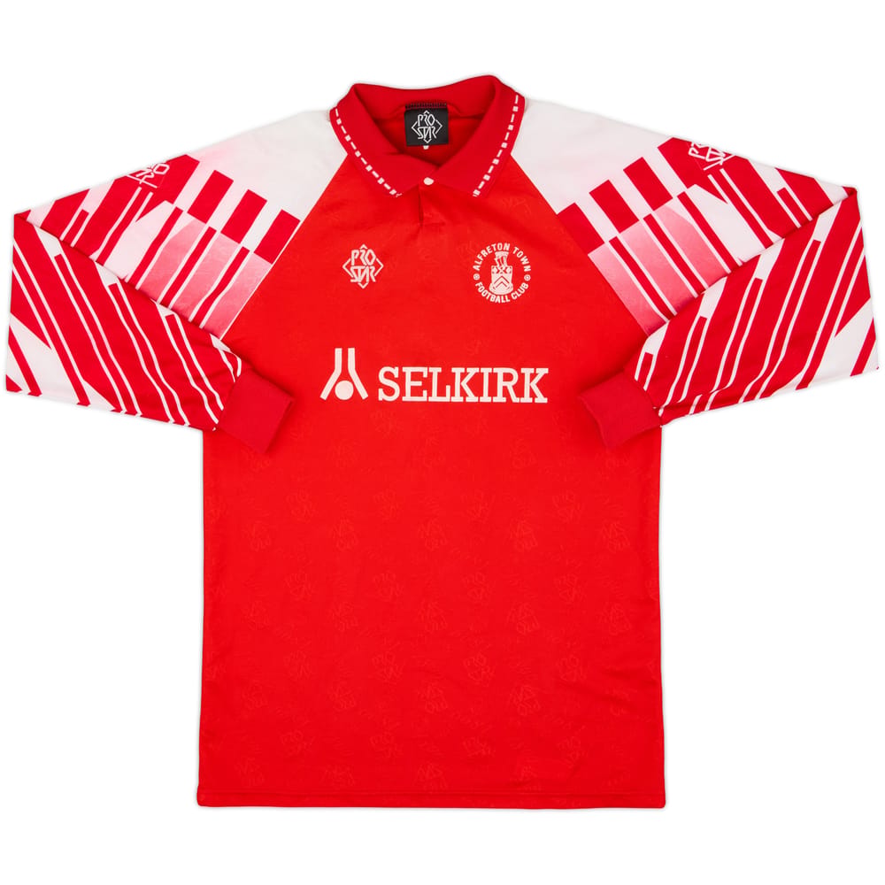 1995-96 Alfreton Town Home L/S Shirt #7 - 6/10 - (S)