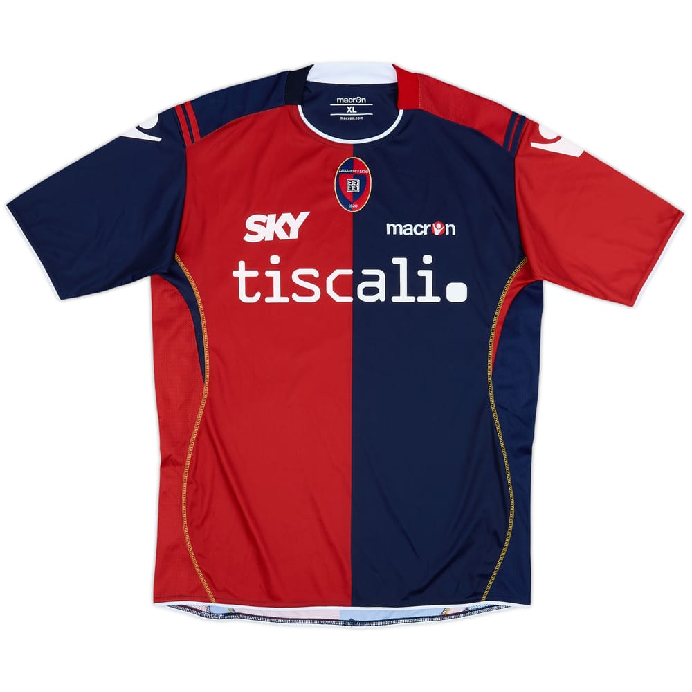 2008-09 Cagliari Home Shirt - 8/10 - (XL)