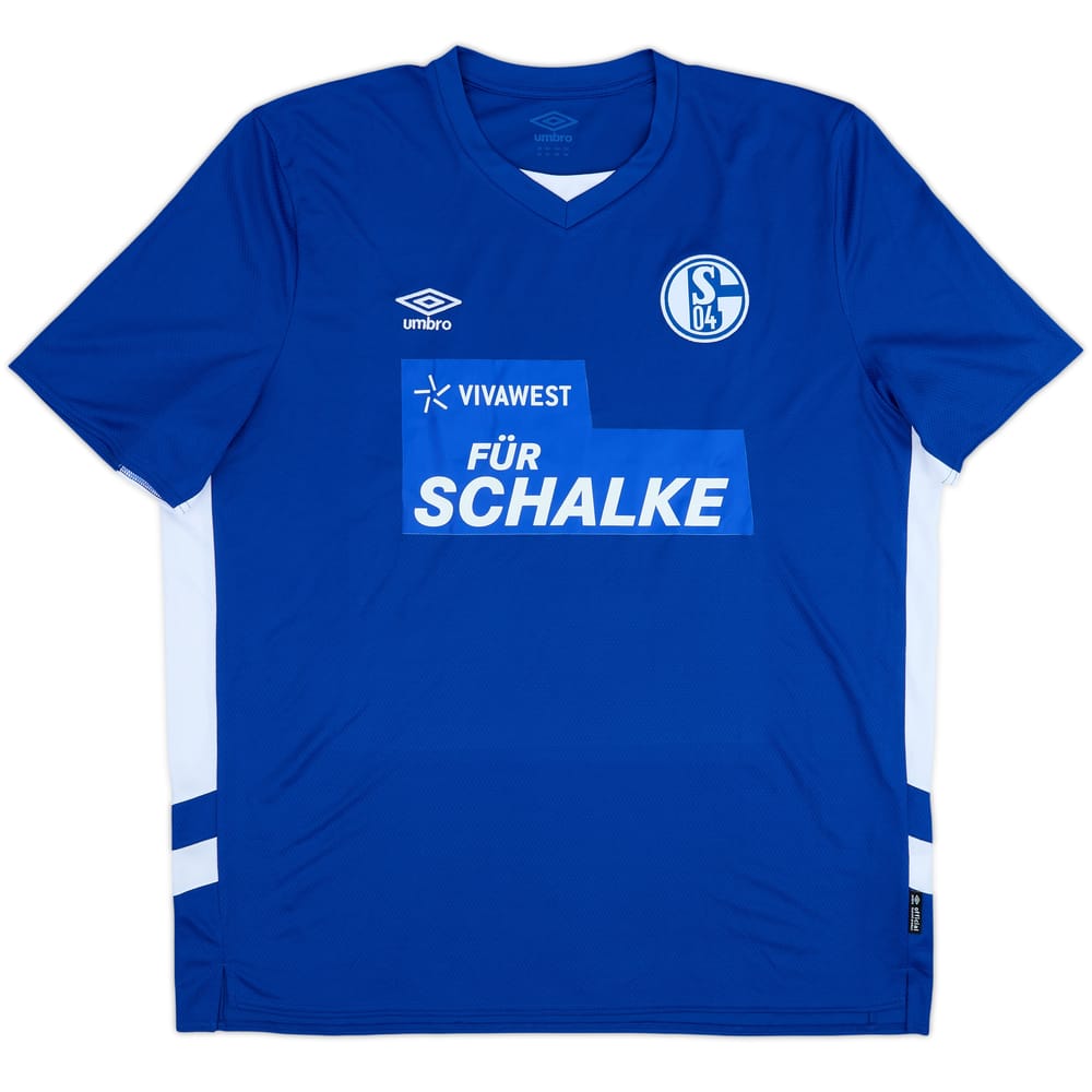 2021-22 Schalke Home Shirt - 8/10 - (3XL)