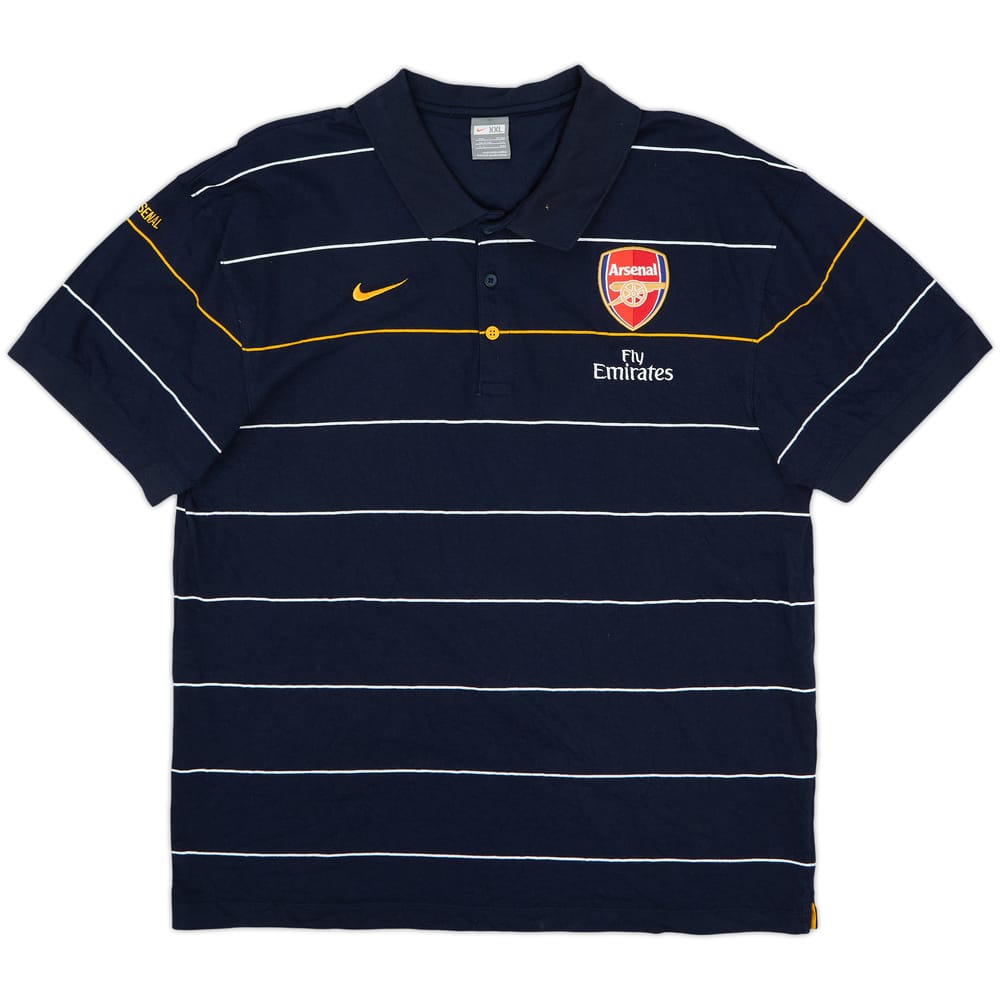 2008-09 Arsenal Nike Polo Shirt - 9/10 - (XXL)