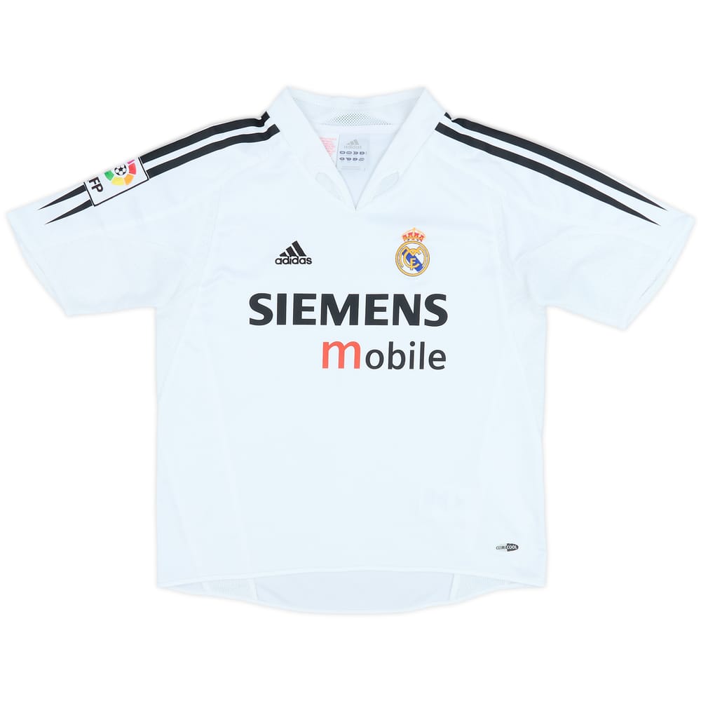 2004-05 Real Madrid Home Shirt - 8/10 - (12-13 Years)