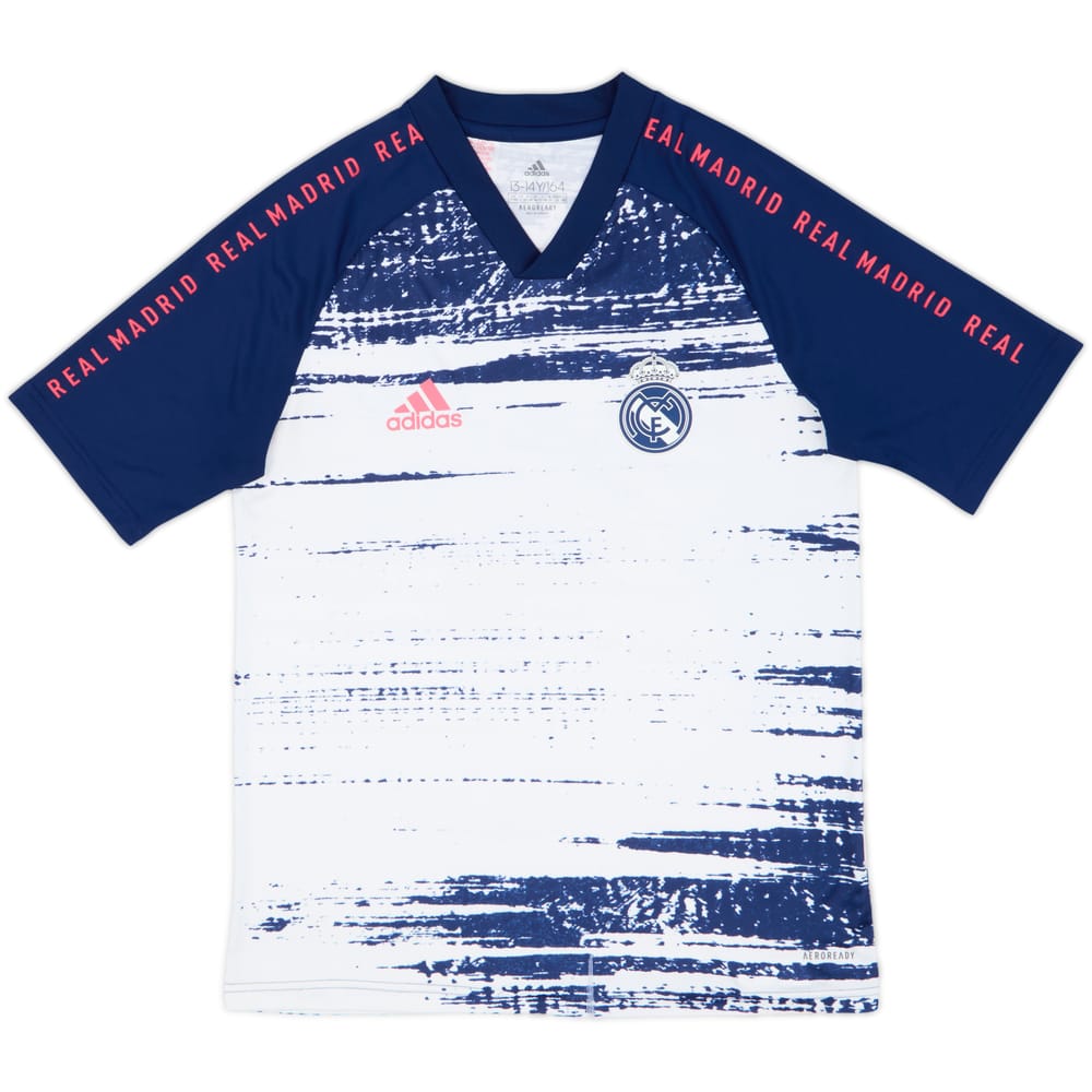 2020-21 Real Madrid adidas Training Shirt - 10/10 - (13-14 Years)