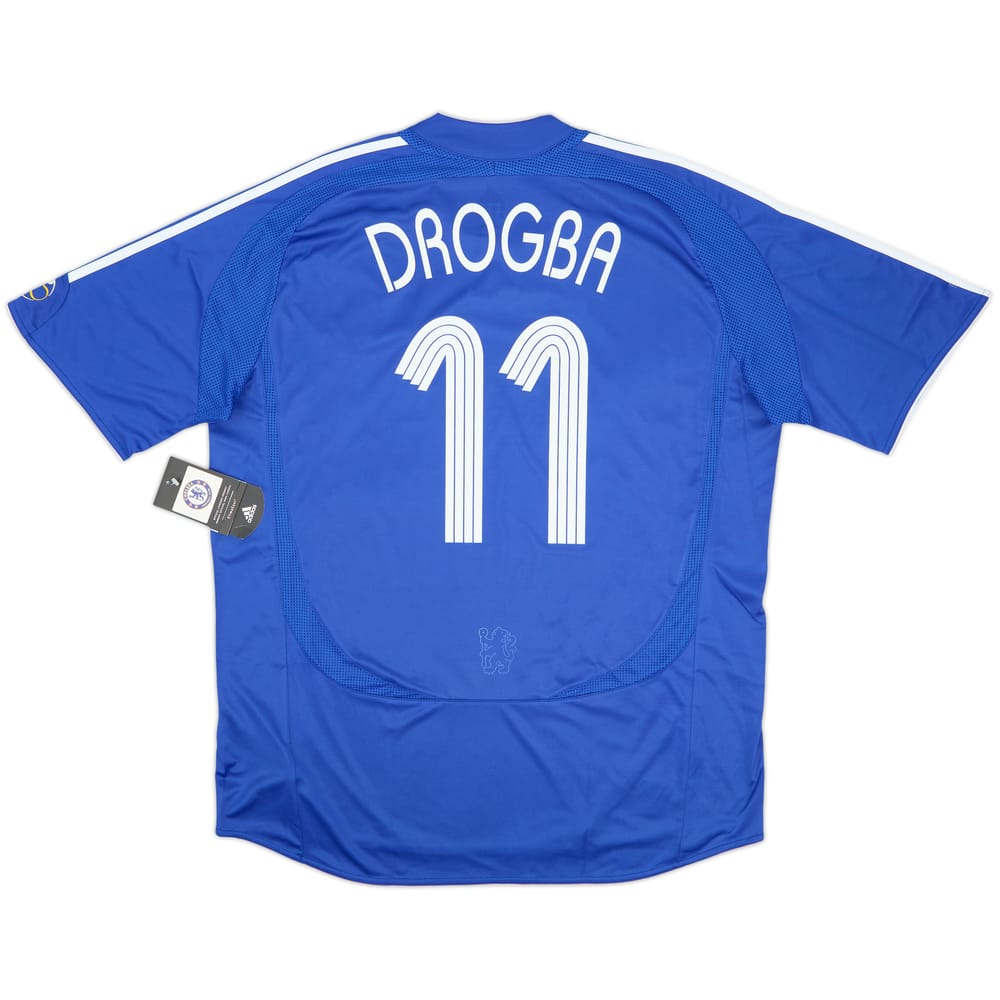 2006-08 Chelsea Home Shirt Drogba #11 (XL)