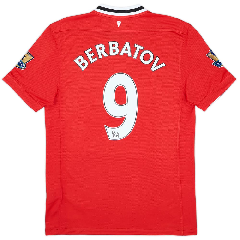 2011-12 Manchester United Home Shirt Berbatov #9 (M)
