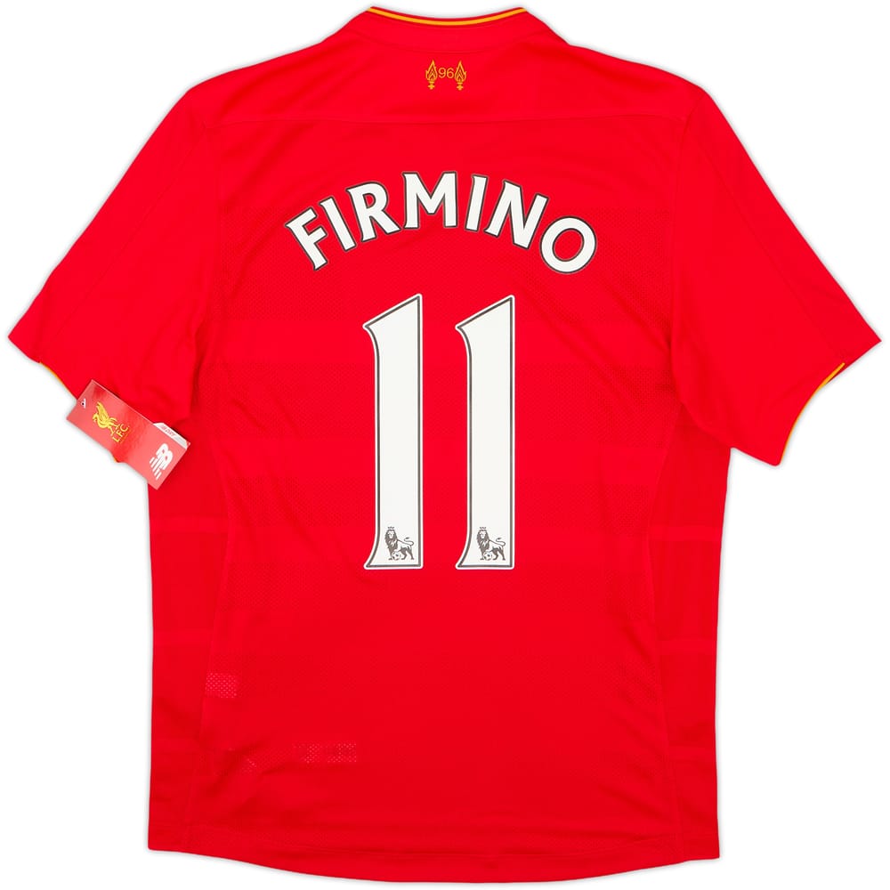 2016-17 Liverpool Home Shirt Firmino #11 (S)