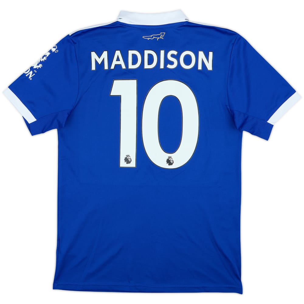 2022-23 Leicester Home Shirt Maddison #10 - 9/10 - (S)