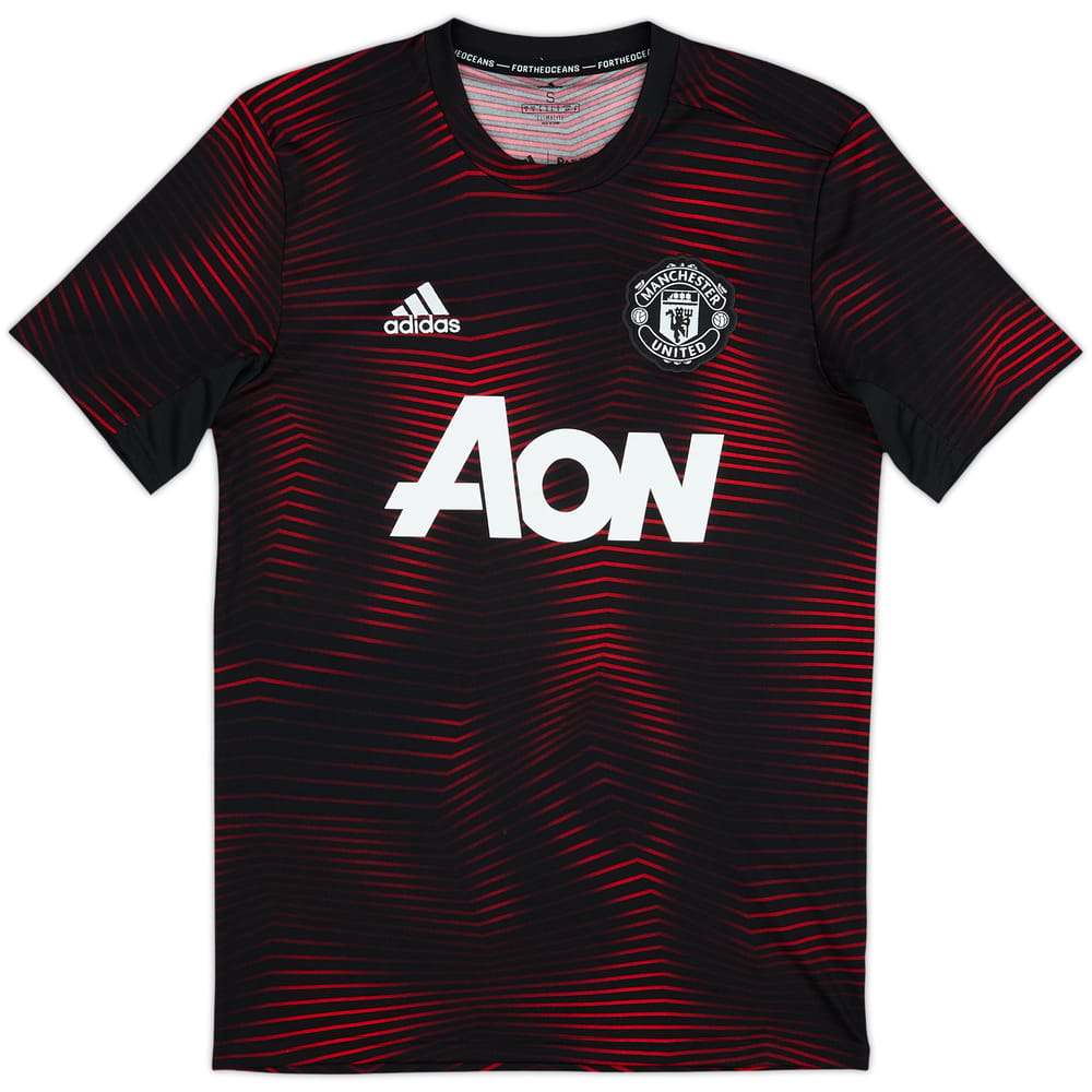 2018-19 Manchester United adidas Training Shirt - 9/10 - (S)