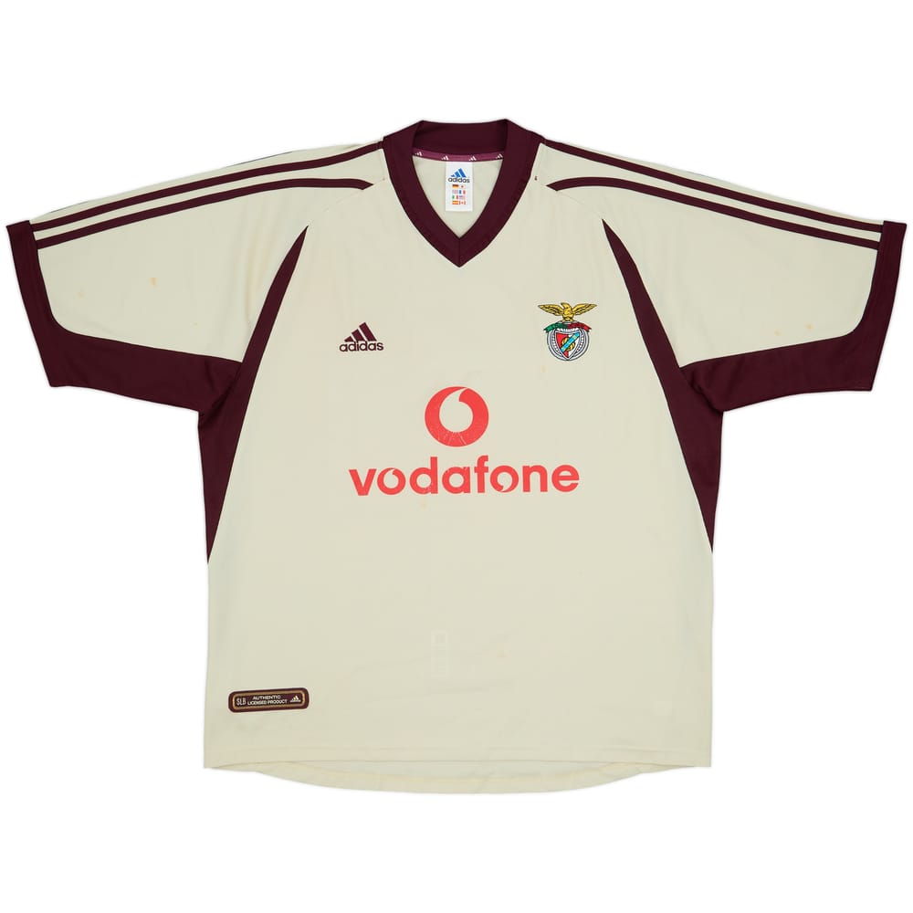2001-02 Benfica Away Shirt - 7/10 - (XL)