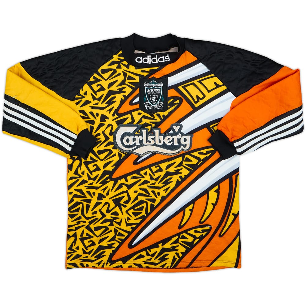 1995-96 Liverpool GK Shirt - 5/10 - (S)