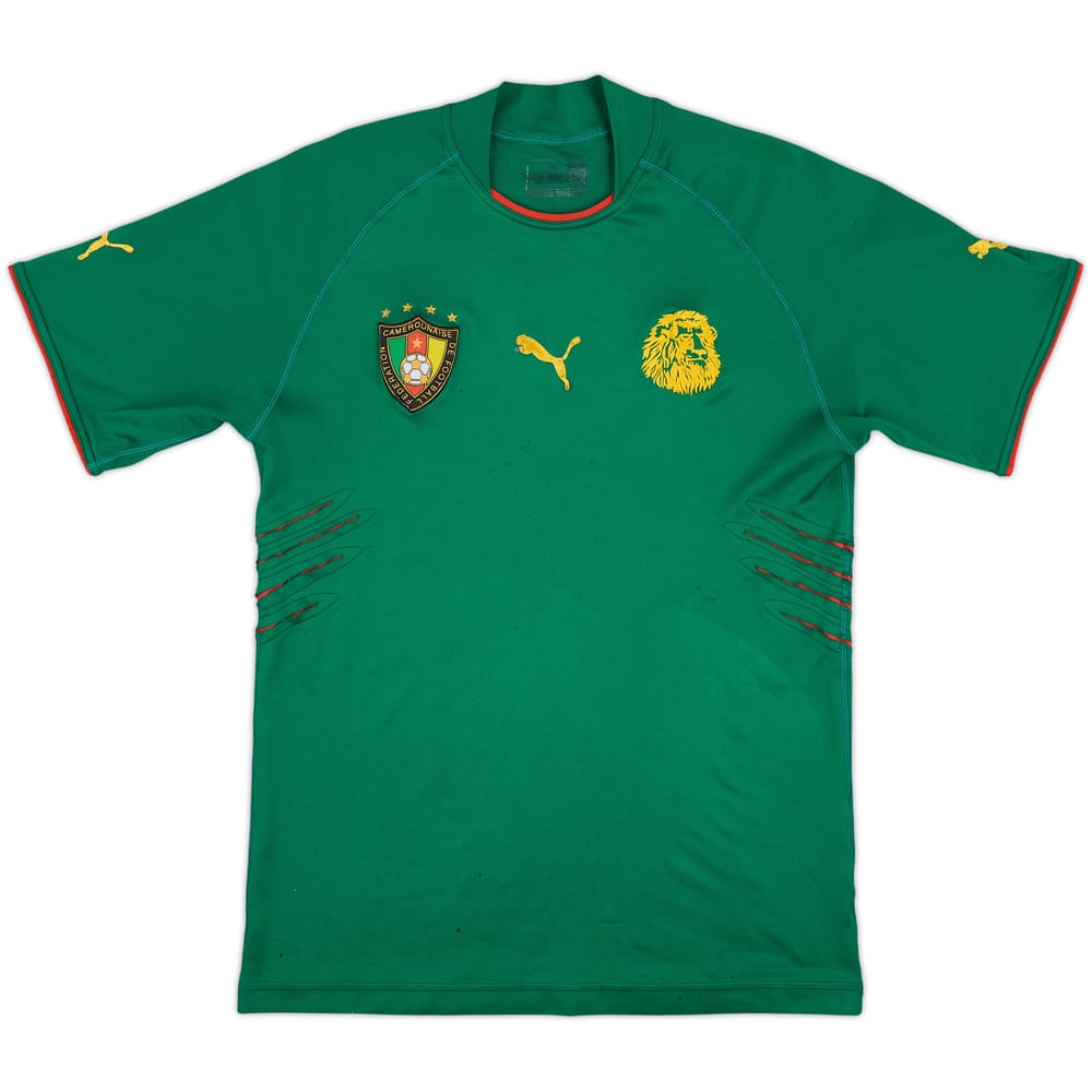 2004-06 Cameroon Home Shirt - 6/10 - (L.Boys)