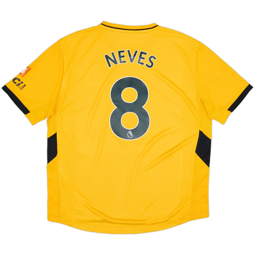 2021-22 Wolves Home Shirt Neves #8 - 5/10 - (XXL)