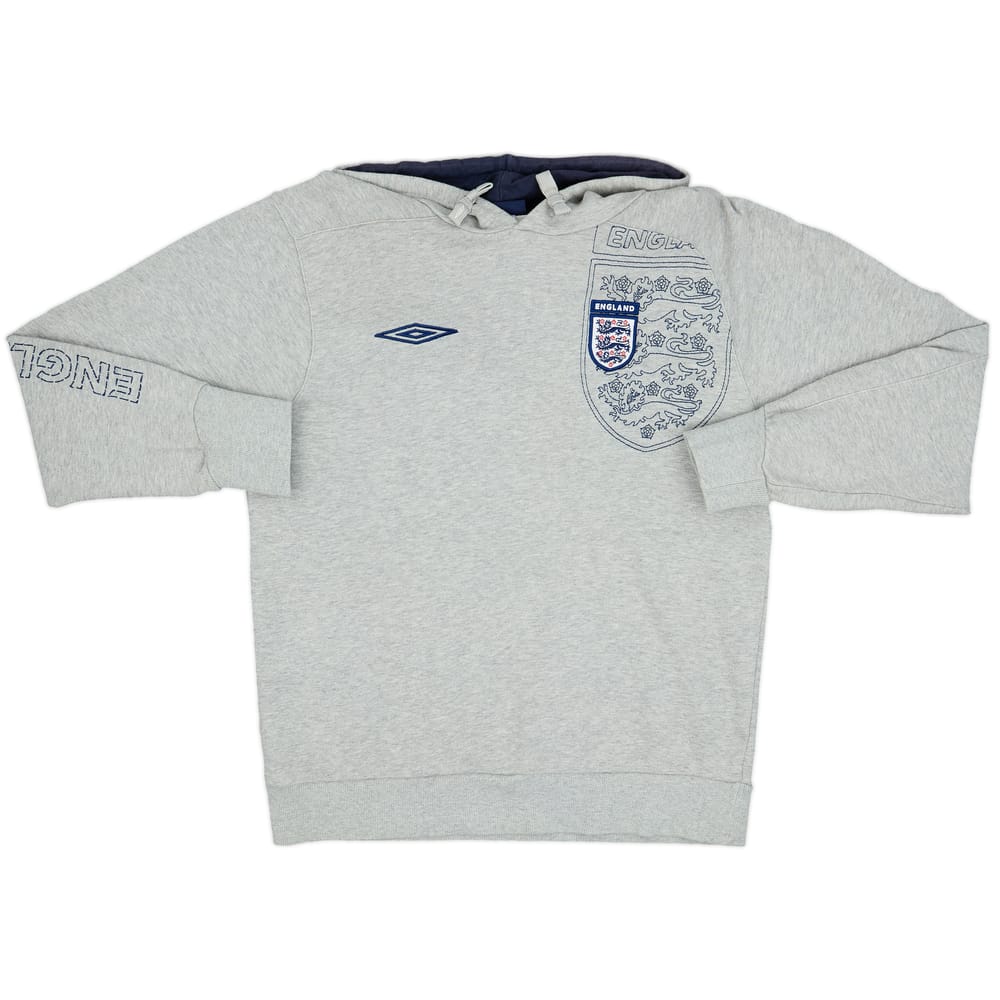 2007-09 England Umbro Hooded Top - 8/10 - (M)