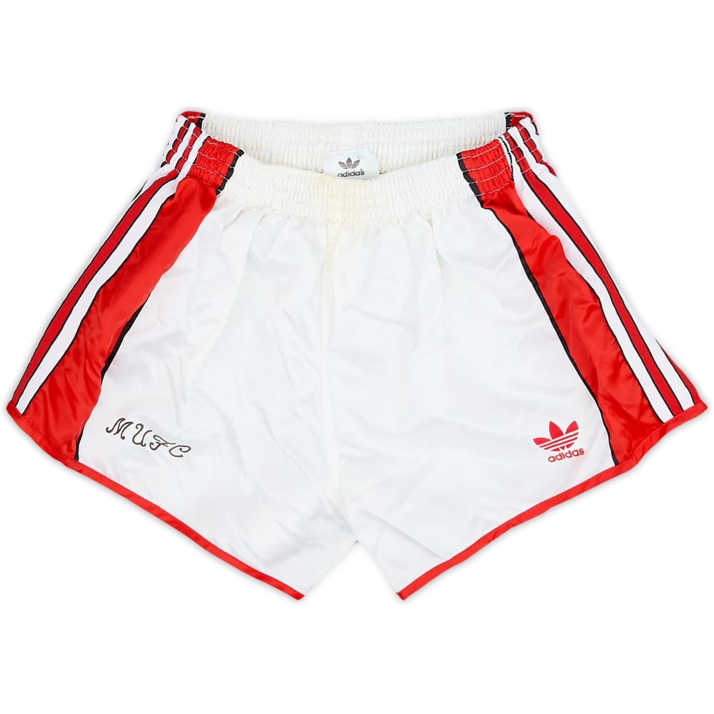 1990-92 Manchester United Home Shorts - 8/10 - (10-11 Years)