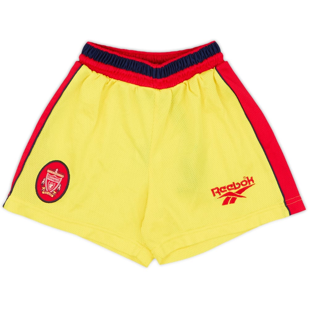 1997-99 Liverpool Away Shorts - 8/10 - (6-7 Years)