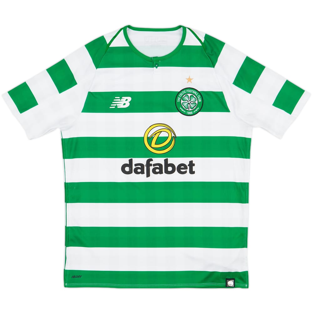 2018-19 Celtic Home Shirt - 7/10 - (S)