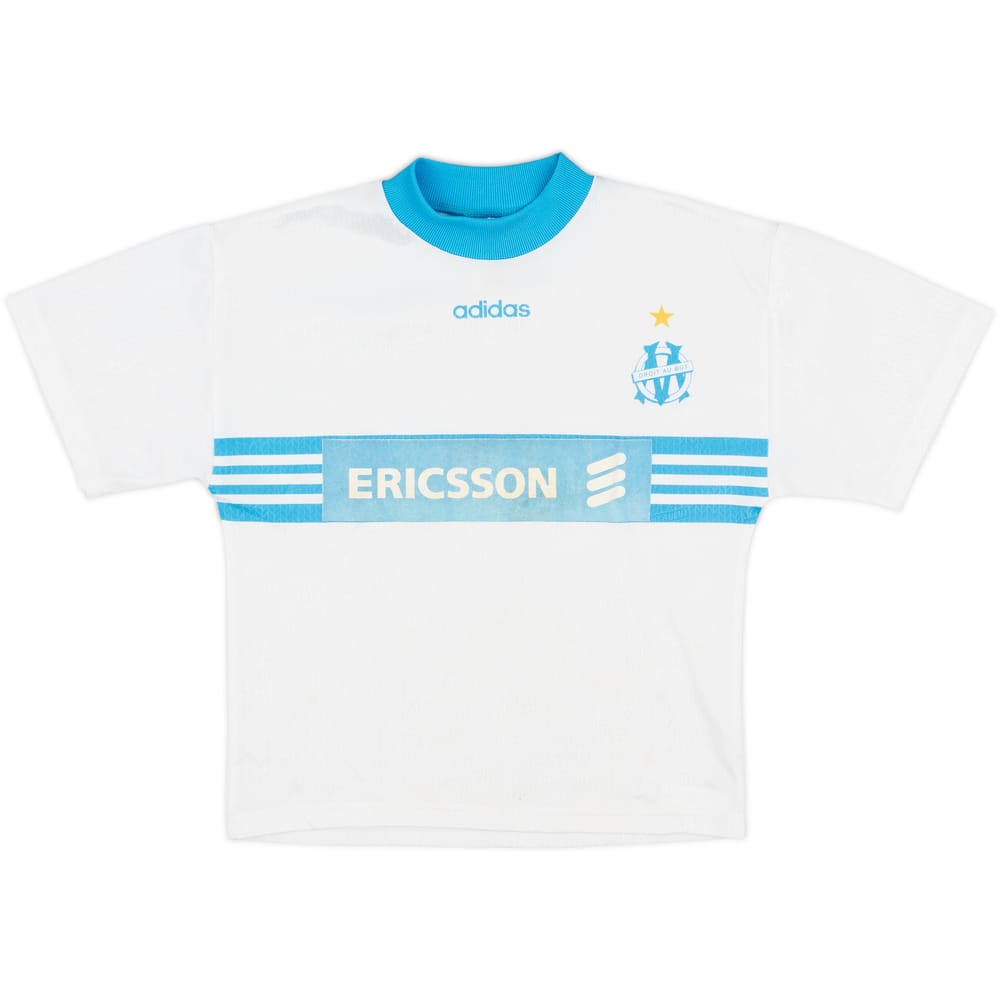 1997-98 Olympique Marseille Home Shirt - 7/10 - (S.Boys)