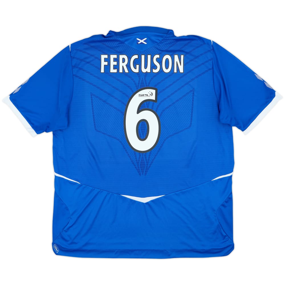 2008-09 Rangers Home Shirt Ferguson #6 - 5/10 - (3XL)