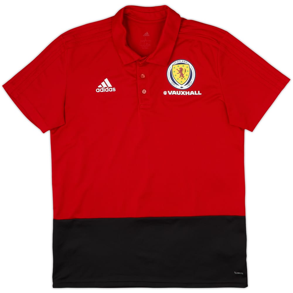 2017-18 Scotland adidas Polo Shirt - 8/10 - (L)