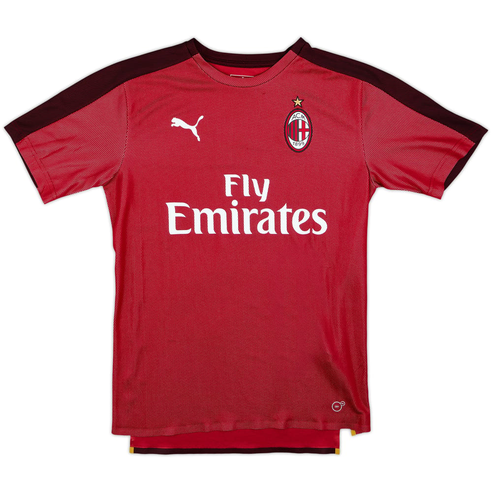 2018-19 AC Milan Puma Training Shirt - 9/10 - (S)