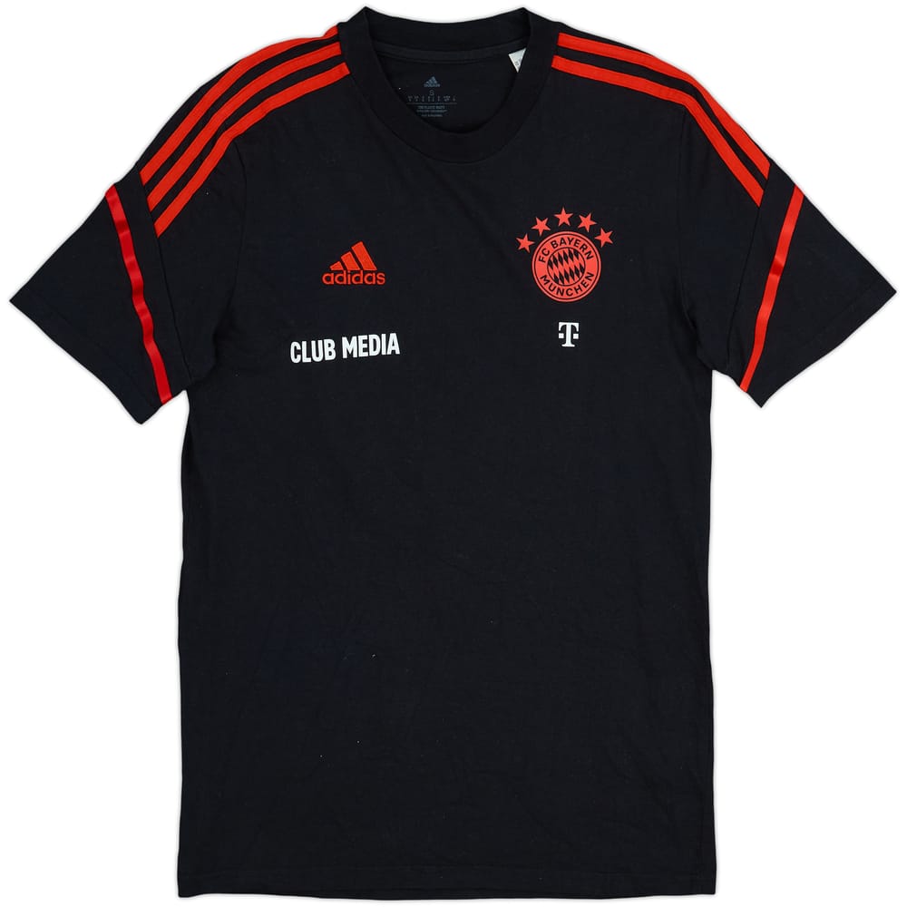 2022-23 Bayern Munich adidas 'Club Media' Cotton Tee - 8/10 - (S)