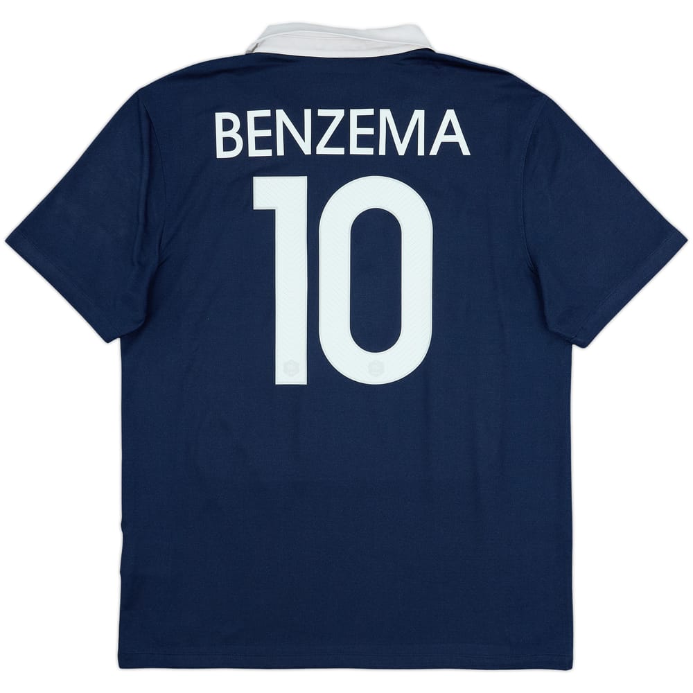 2014-15 France Home Shirt Benzema #10 - 5/10 - (L)