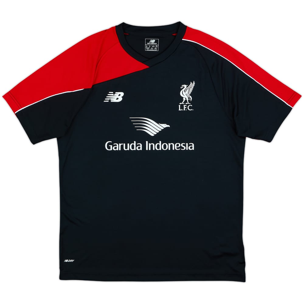 2015-16 Liverpool New Balance Training Shirt - 7/10 - (L)