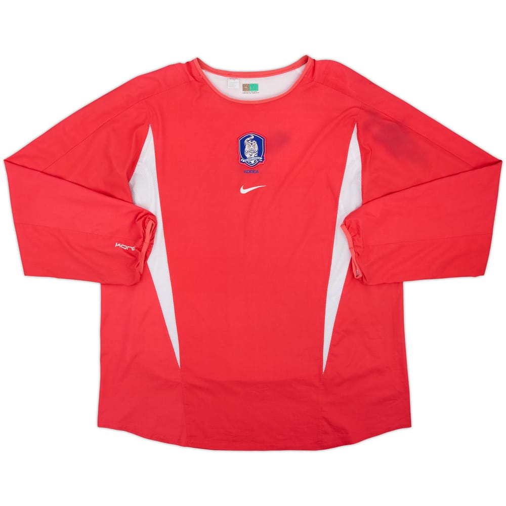 2002-03 South Korea Player Issue Nike Training L/S Shirt - 6/10 - (XL)