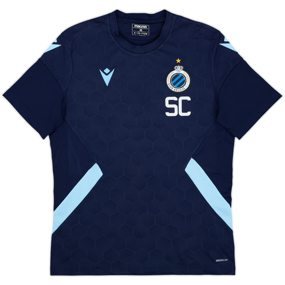 2022-23 Club Brugge Macron Staff Issue Training Shirt SC - 8/10 - (M)