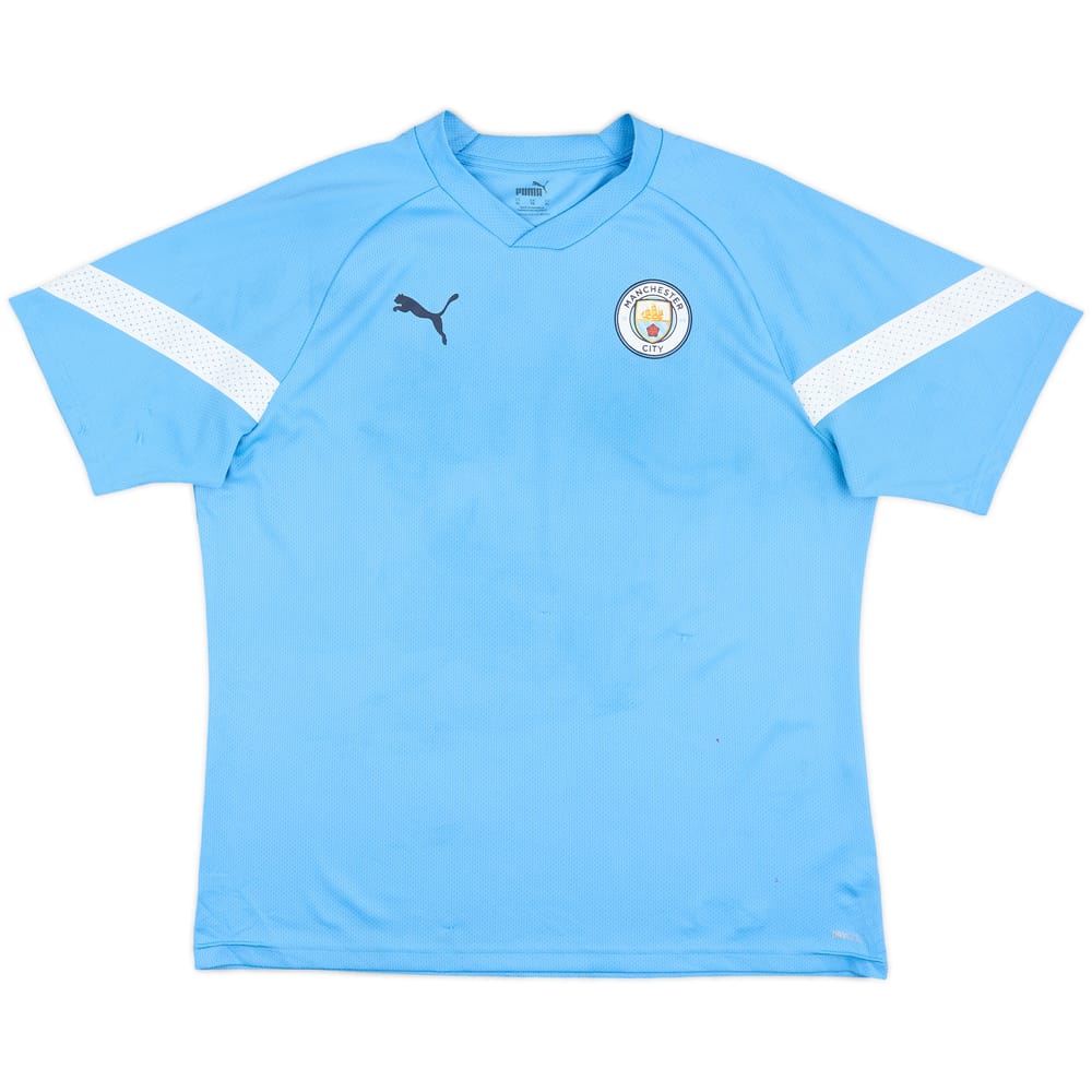 2021-22 Manchester City Puma Training Shirt - 7/10 - (XL)