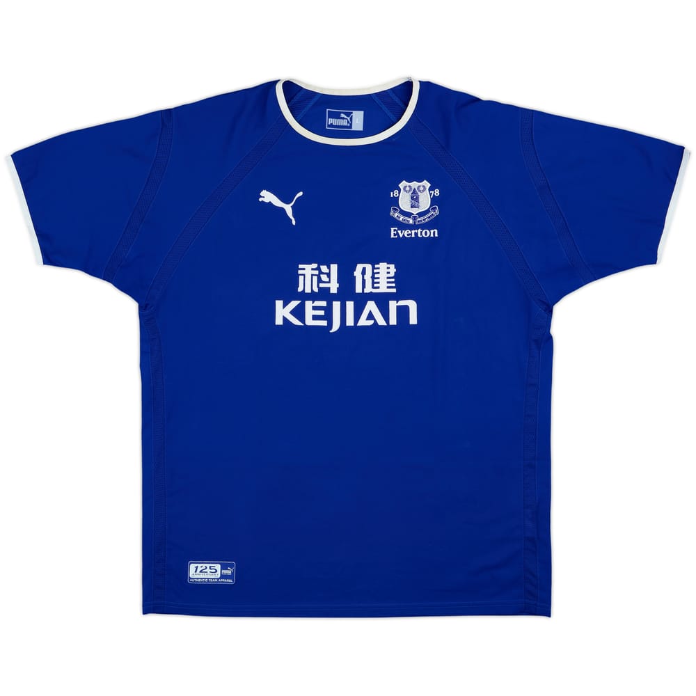 2003-04 Everton Home Shirt - 8/10 - (L)