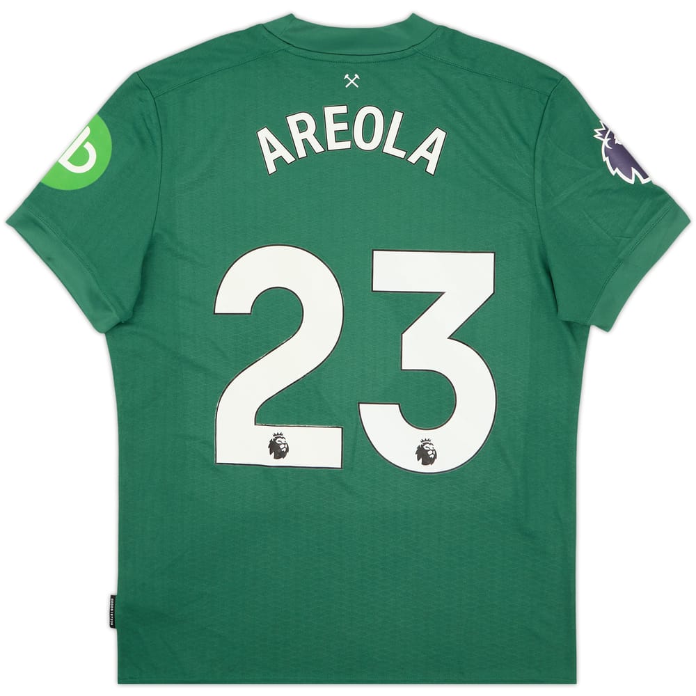 2024-25 West Ham GK S/S Shirt Areola #23 (L)