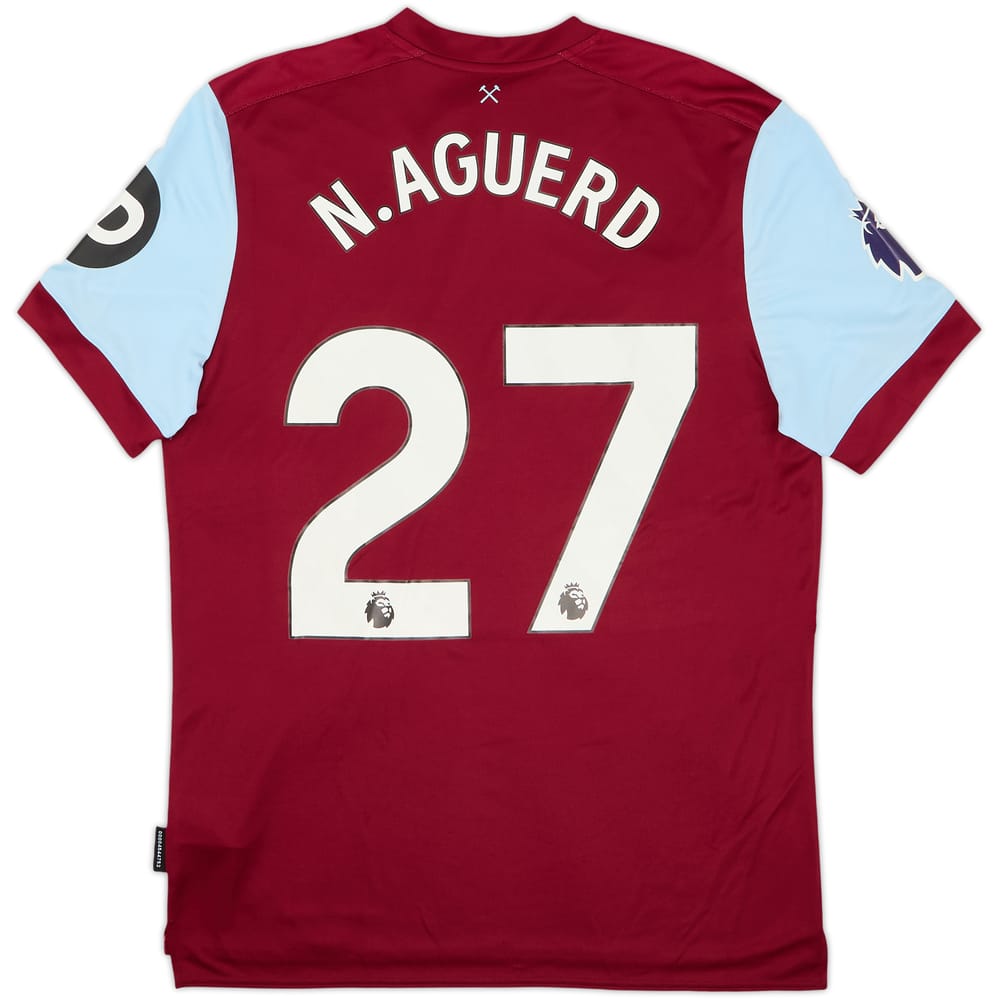 2023-24 West Ham United Home Shirt N.Aguerd #27 (L)