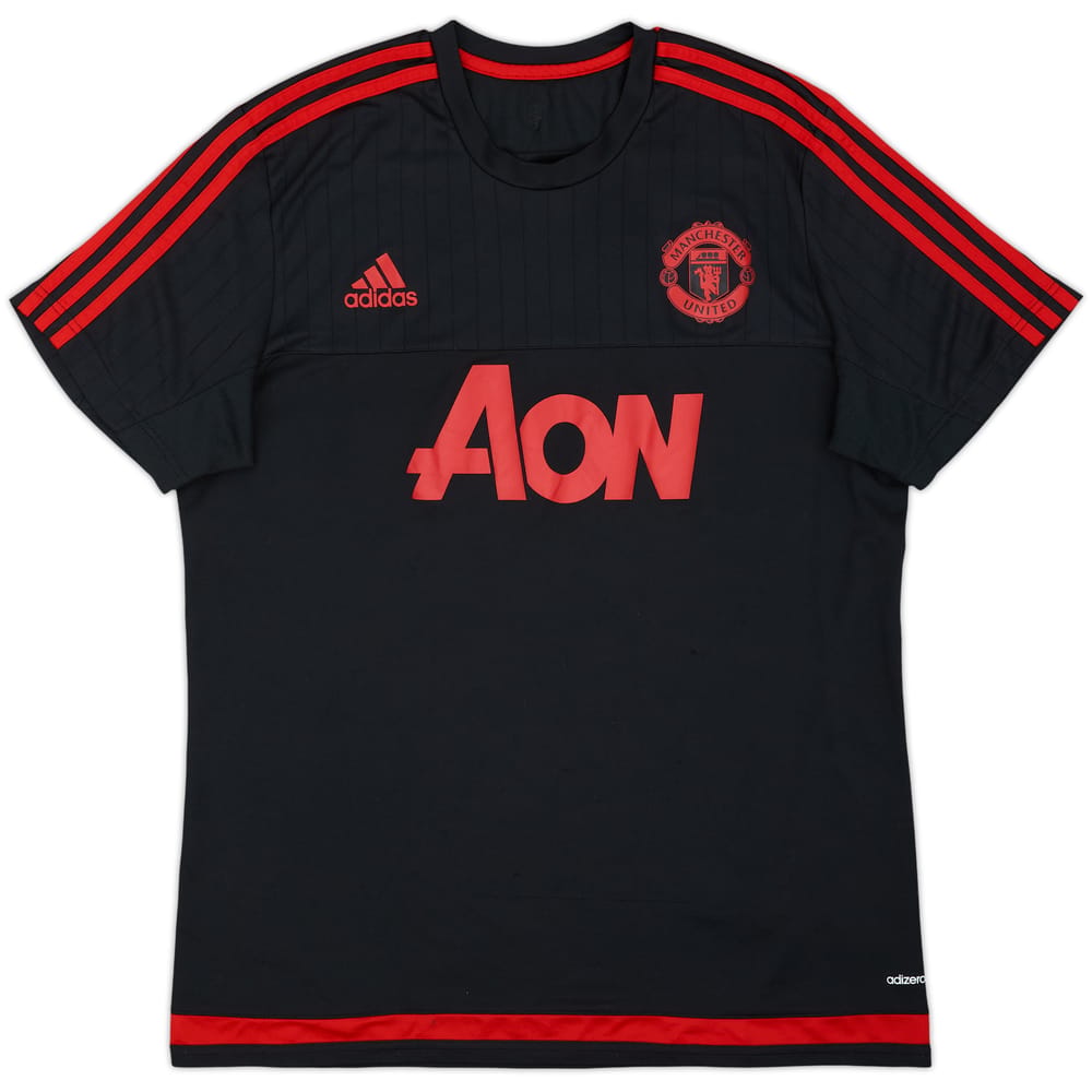 2015-16 Manchester United adidas Training Shirt - 8/10 - (L)