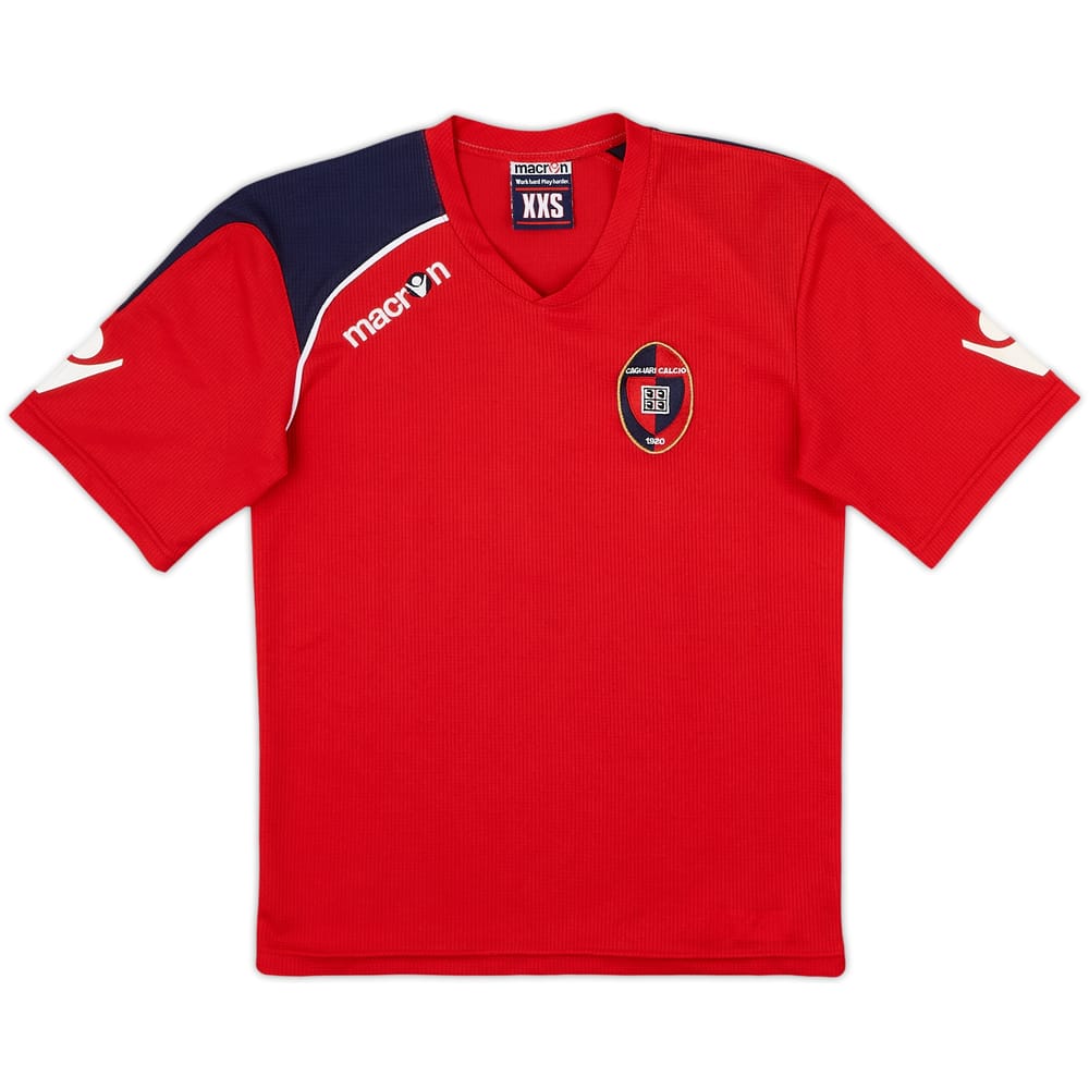 2010-11 Cagliari Macron Training Shirt - 8/10 - (S.Boys)