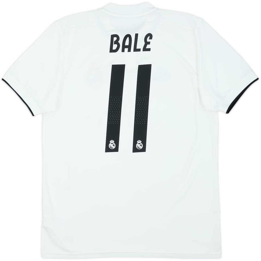 2018-19 Real Madrid Home Shirt Bale #11 - 7/10 - (M)