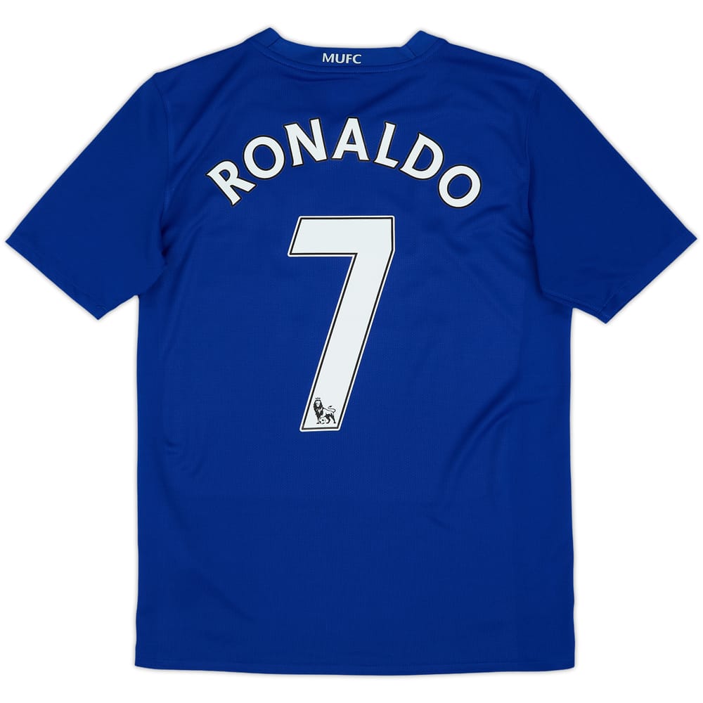 2008-09 Manchester United Third Shirt Ronaldo #7 - 6/10 - (13-15 Years)