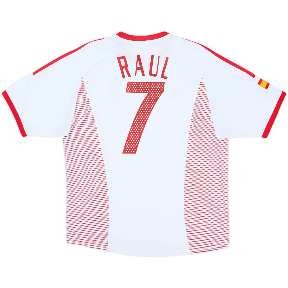 2002-04 Spain Away Shirt Raul #7 - 9/10 - (L)