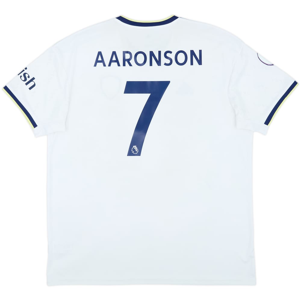 2022-23 Leeds United Home Shirt Aaronson #7 - 6/10 - (XL)