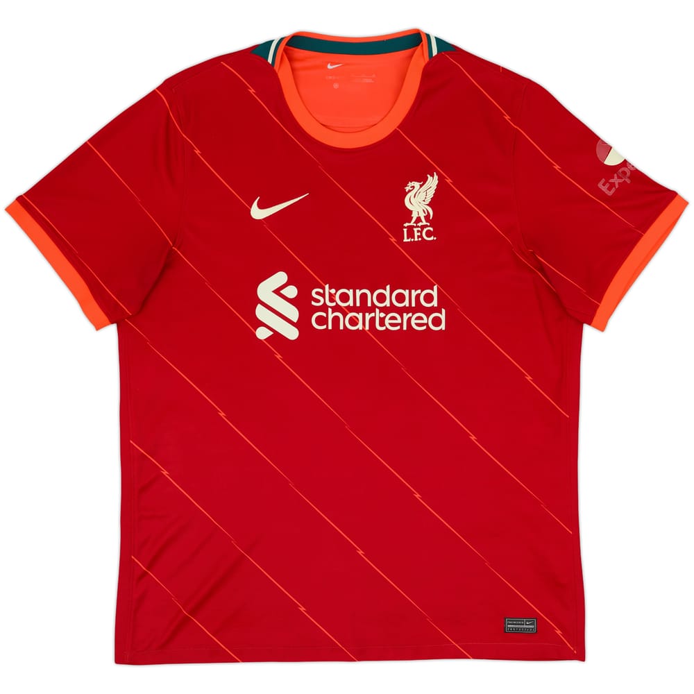 2021-22 Liverpool Home Shirt - 5/10 - (XL)