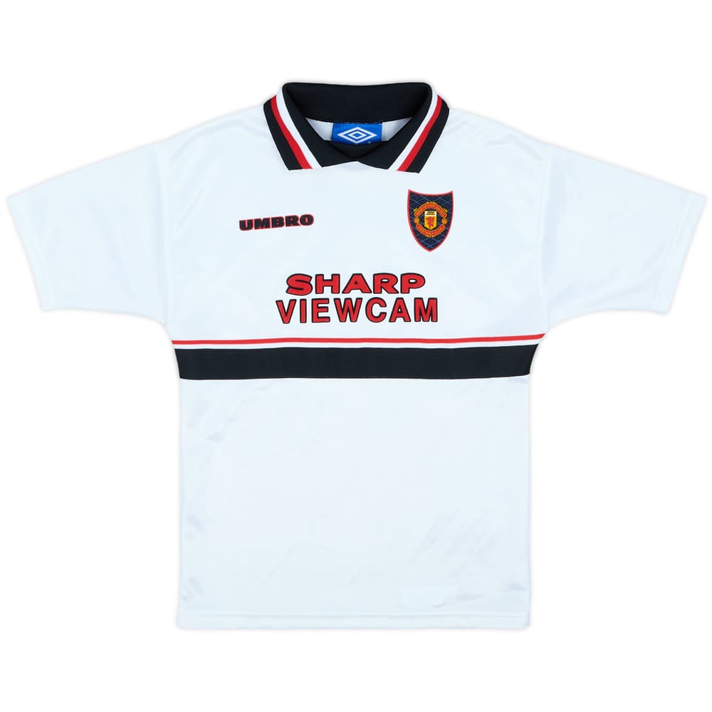 1997-99 Manchester United Away Shirt - 8/10 - (S.Boys)