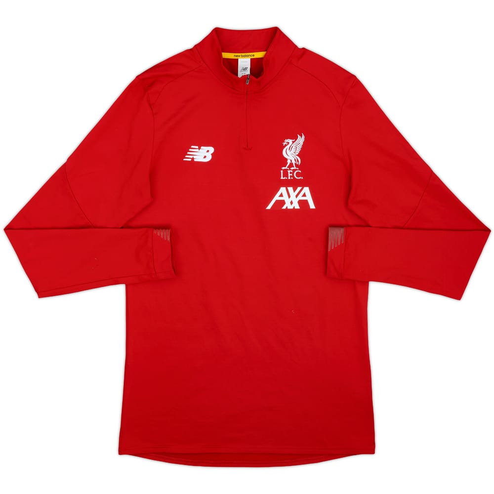 2019-20 Liverpool New Balance 1/4 Zip Training Top - 10/10 - (M)