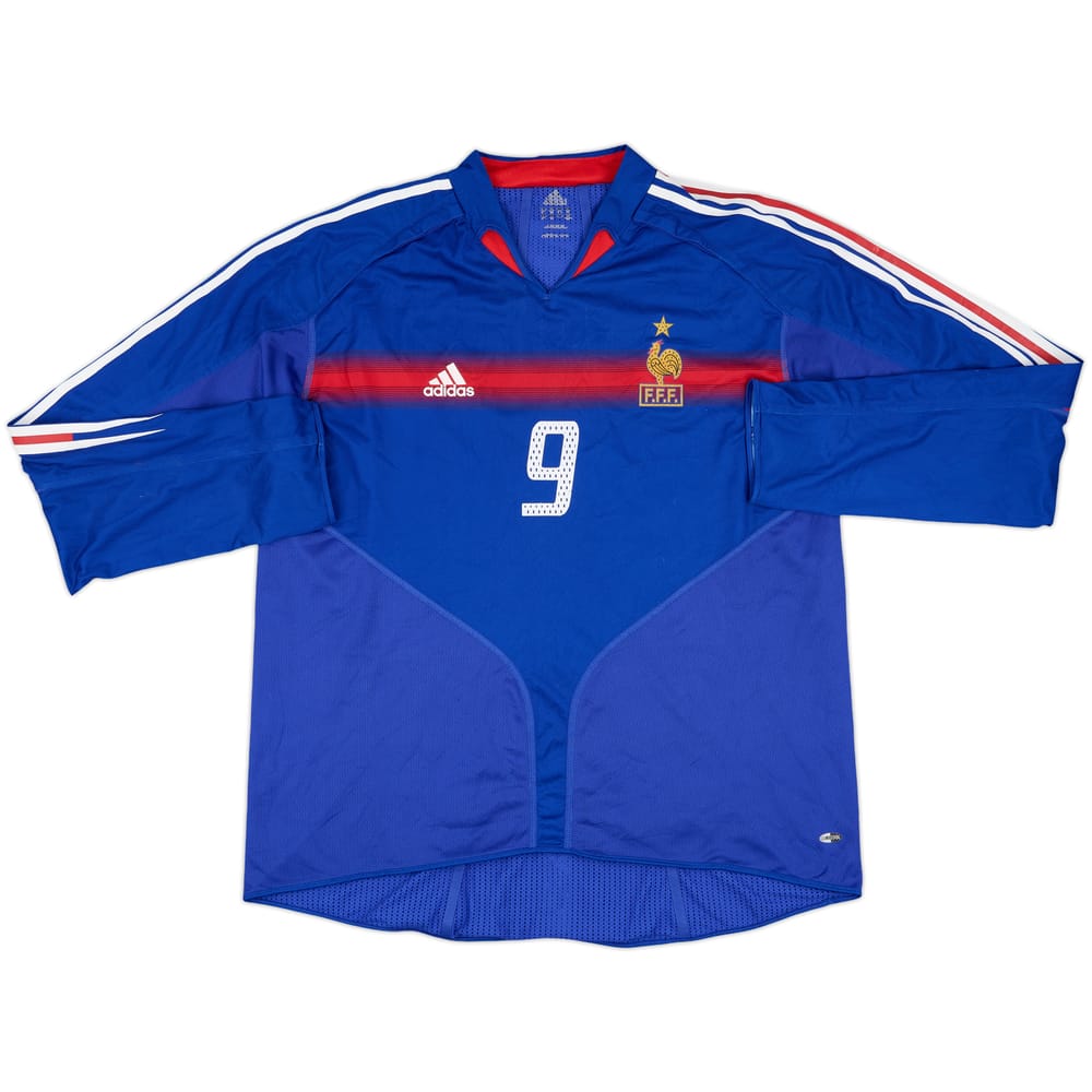 2004-06 France Match Issue Home L/S Shirt #9