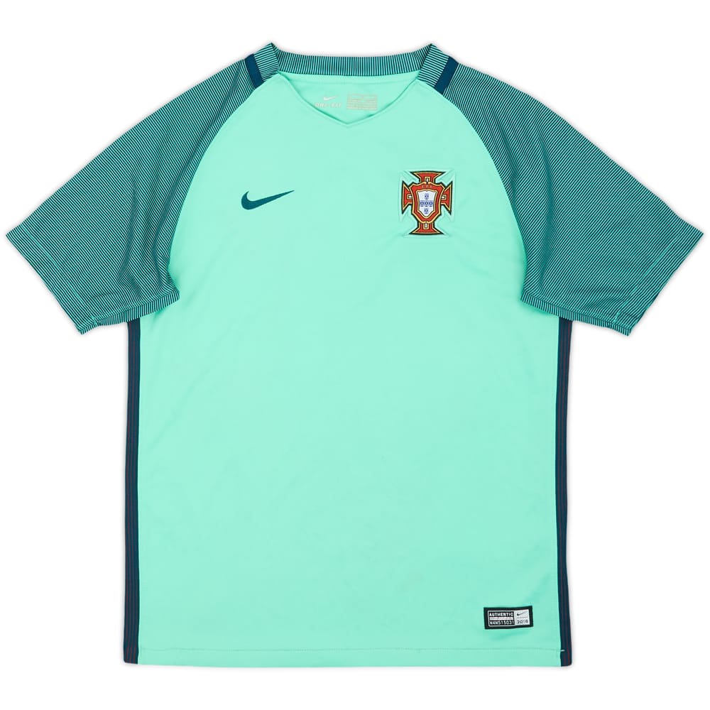 2016-18 Portugal Away Shirt - 8/10 - (L.Boys)